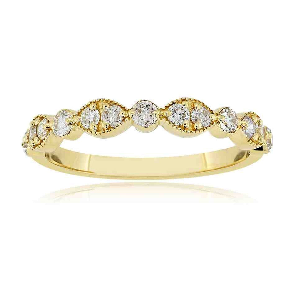 14K 0.43CT Diamond Ring