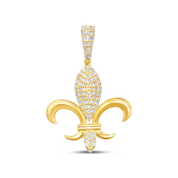 Diamond Yellow Gold Pendant