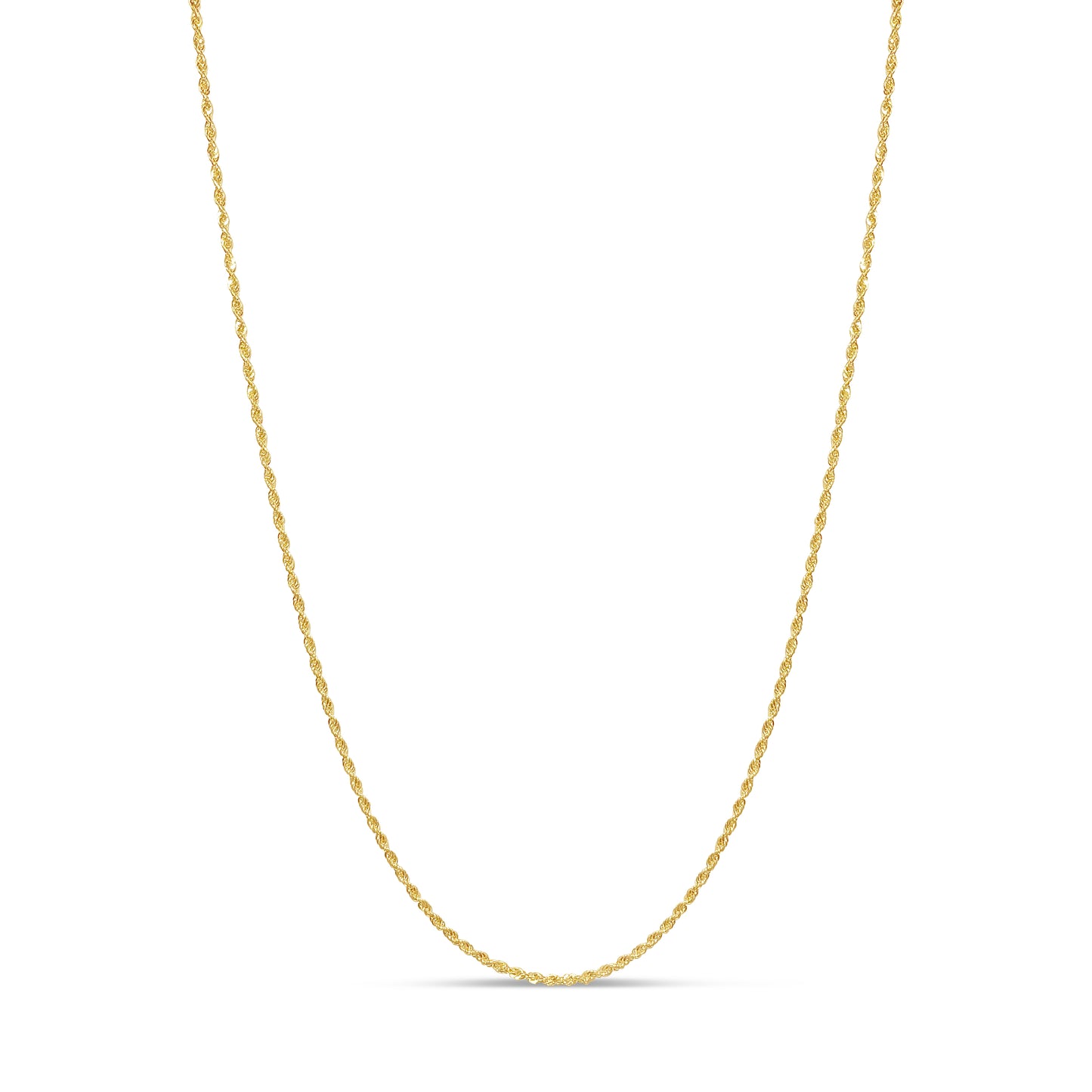 14K 1.5MM Yellow Gold Franco Chain