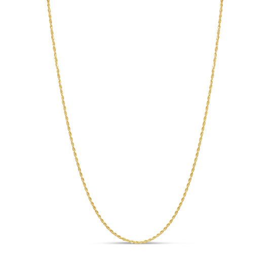 14K 1.5MM Yellow Gold Franco Chain