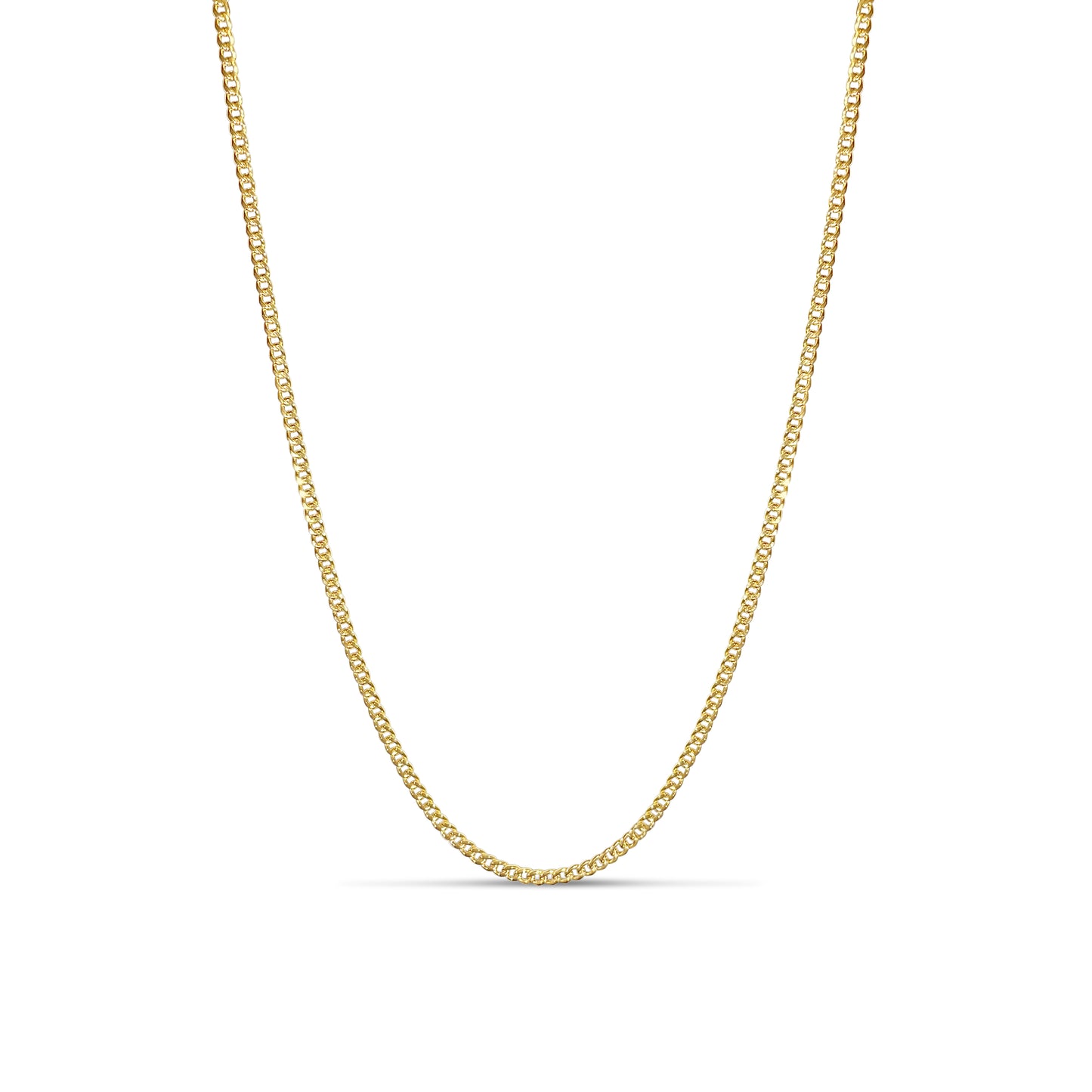 14K 3.8MM Yellow Gold Miami Cuban Link Chains
