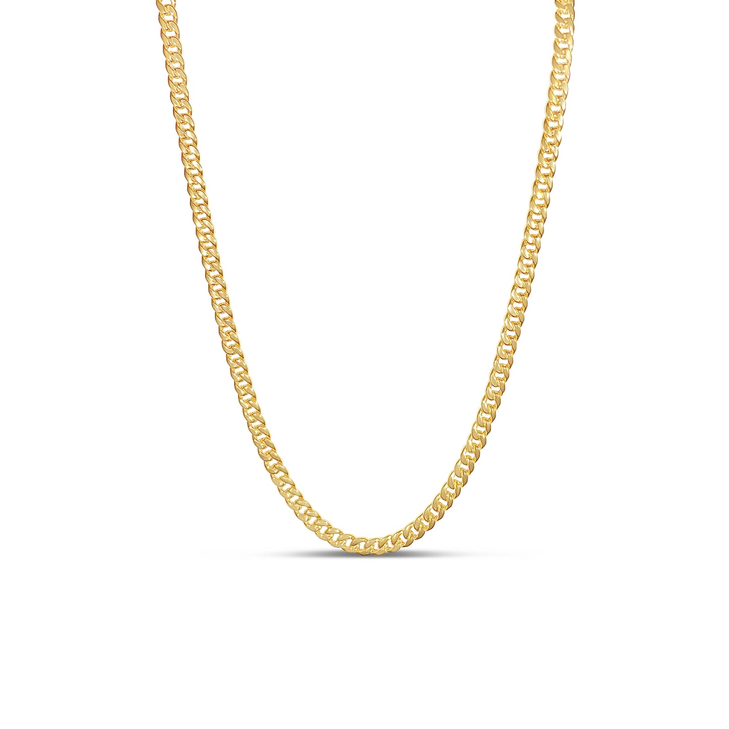 14K 5.5MM Yellow Gold Cuban Link Chain