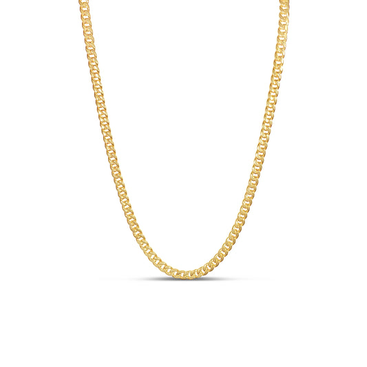 14K 5.5MM Yellow Gold Cuban Link Chain
