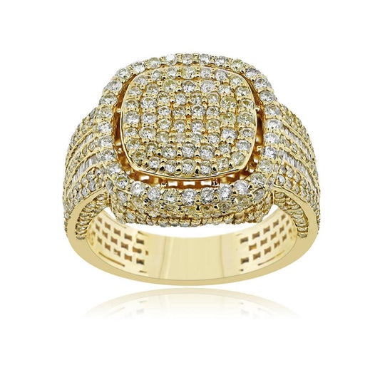 14K 2.88CT Diamond Baguette Ring