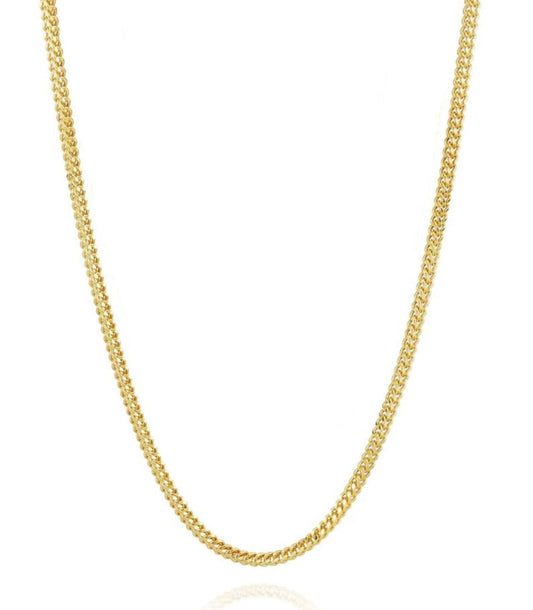 14K 4.5MM Yellow Gold Franco Chain