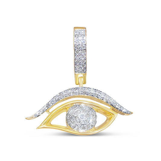 Evil Eye Diamond Pendant