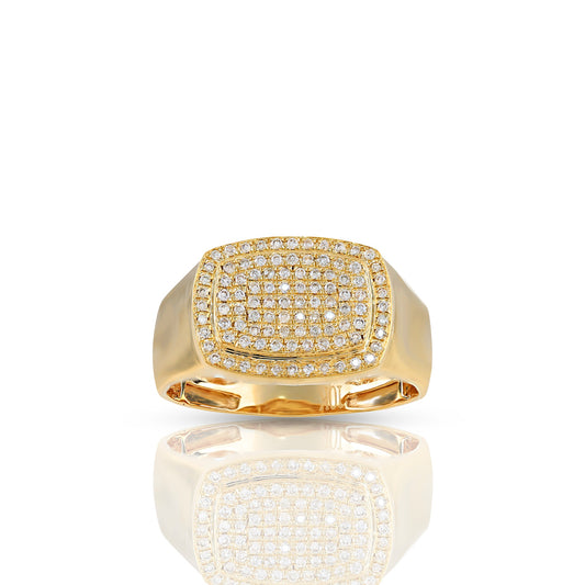 10K .38CT Yellow Gold Diamond Ring