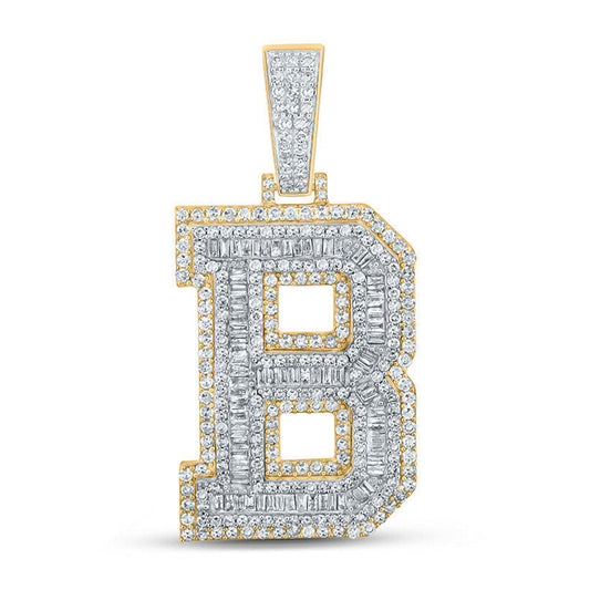 B Diamond Initial Pedant