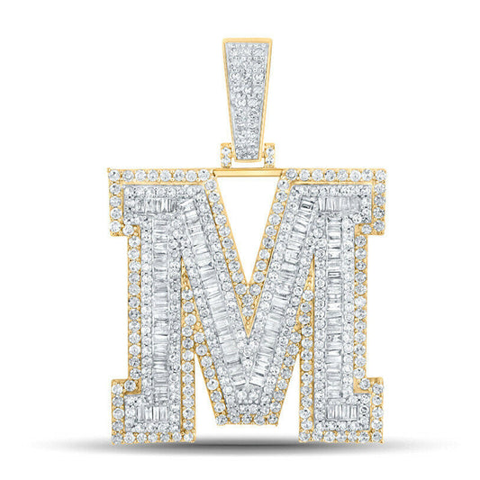 M Diamond Initial Pedant